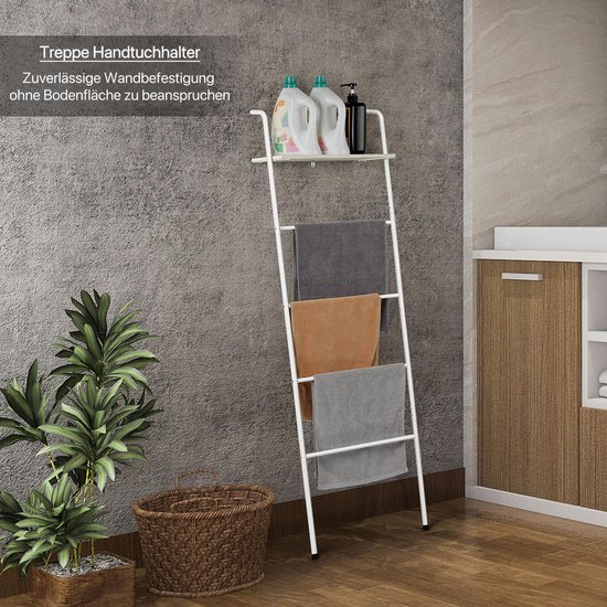 Handdoekladder: de perfecte oplossing voor badkameropslag