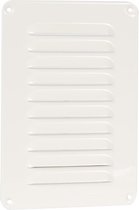 Nedco Ailettes de grille de ventilation aluminium 200 x 250 mm blanc
