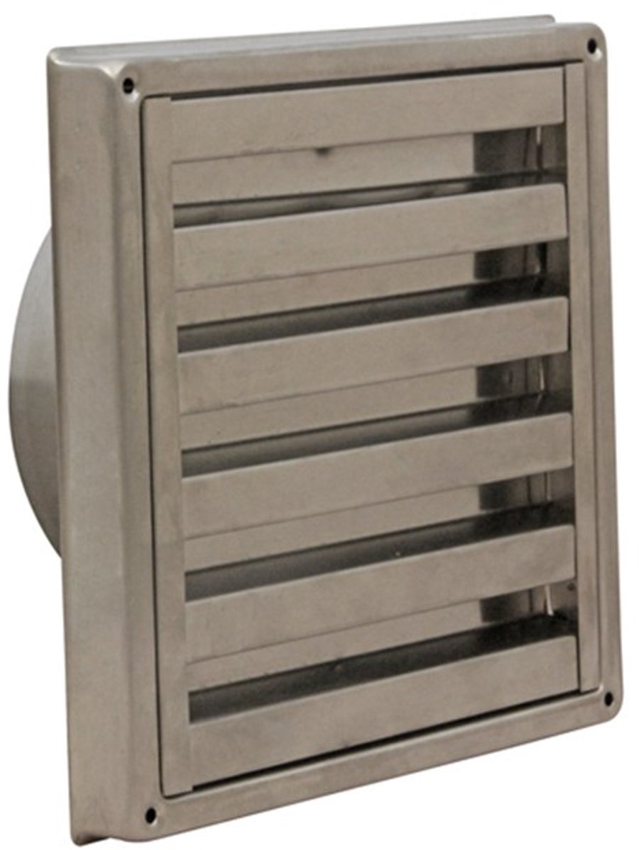 Nedco BV RVS Lamellenrooster met vaste lamellen 100mm