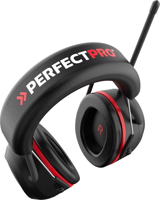 PerfectPro hoofdtelefoon Earprotection - DAB+ FM radio - bluetooth - H-40 - Perfectpro