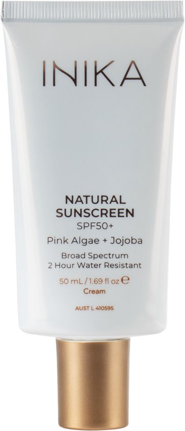 INIKA Zonnebrandcrème SPF50+ Natuurlijk en Vegan