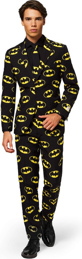 OppoSuits Batman ™ - Costume Homme - Noir - Carnaval - Taille 52