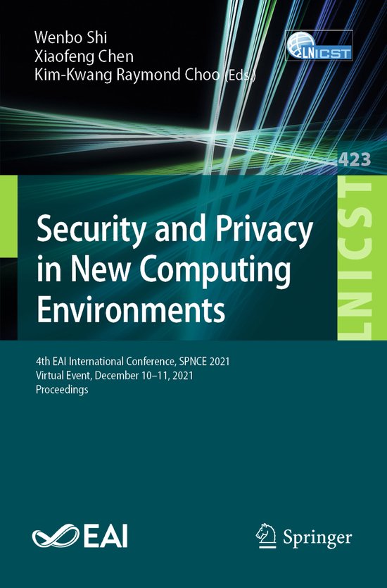Lecture Notes of the Institute for Computer Sciences, Social ... - cover