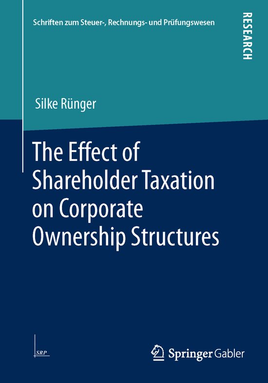 The Effect of Shareholder Taxation on Corporate Ownership St ... - cover