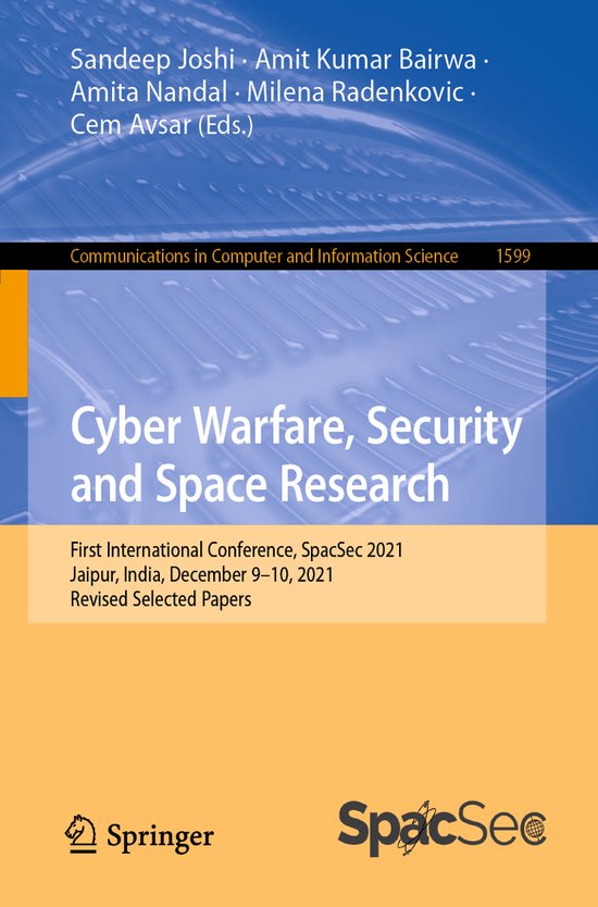Communications in Computer and Information Science1599- Cybe ... - cover