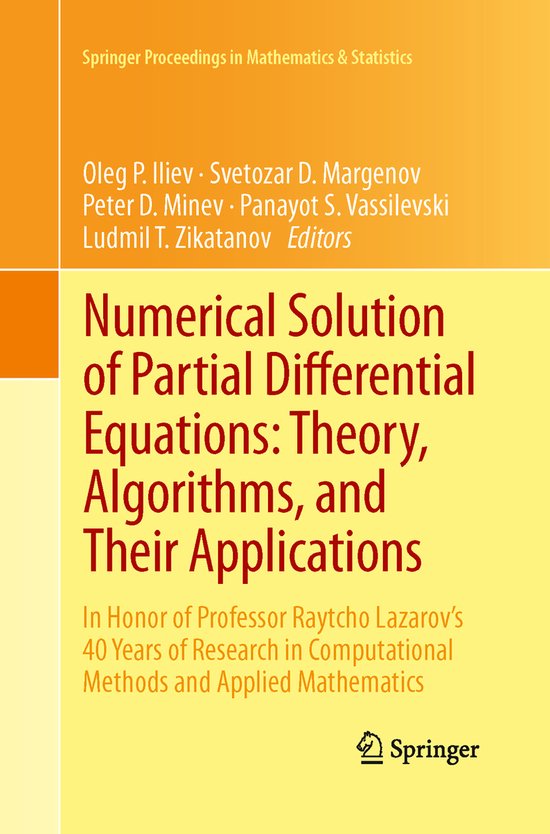 Springer Proceedings in Mathematics & Statistics45- Numerica ... - cover