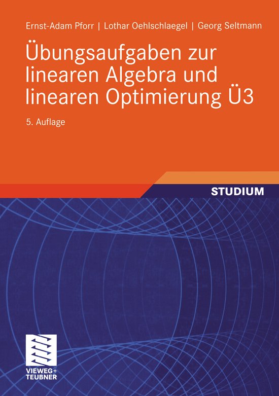 Uebungsaufgaben zur linearen Algebra und linearen Optimierun ... - cover