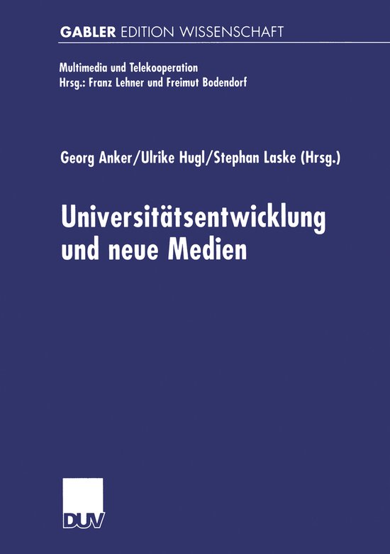 Multimedia und Telekooperation- Universitäts-entwicklung un ... - cover