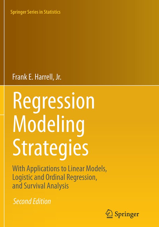 Regression Modeling Strategies - cover