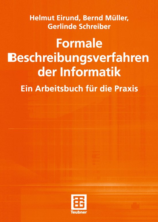 Informatik & Praxis- Formale Beschreibungsverfahren der Info ... - cover