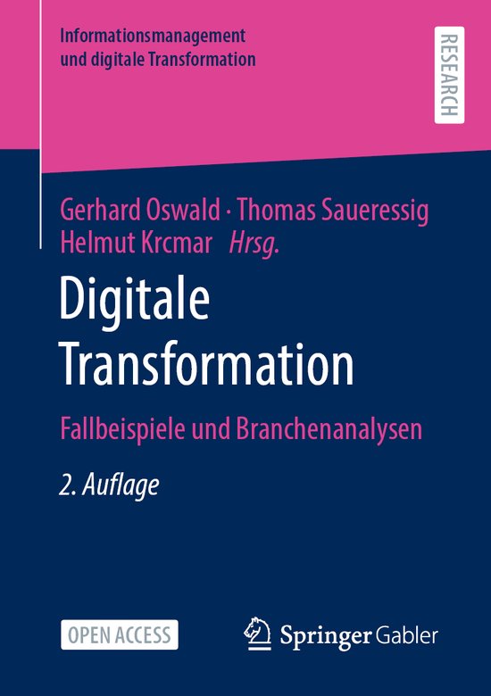 Informationsmanagement und digitale Transformation- Digitale ... - cover