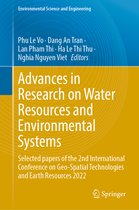 Environmental Science and Engineering- Advances in Research on Water Resources and Environmental Systems