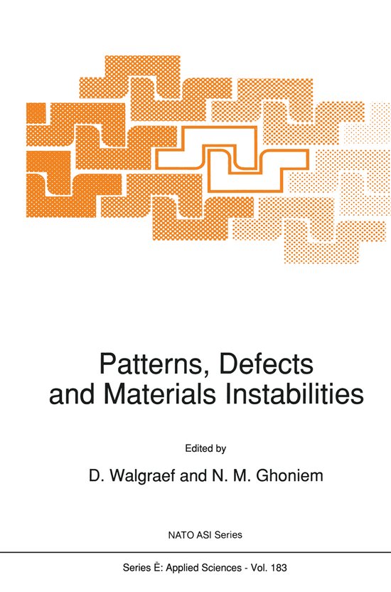 NATO Science Series E:183- Patterns, Defects and Materials I ... - cover