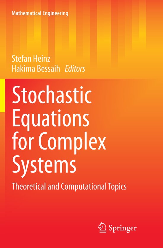 Stochastic Equations for Complex Systems - cover