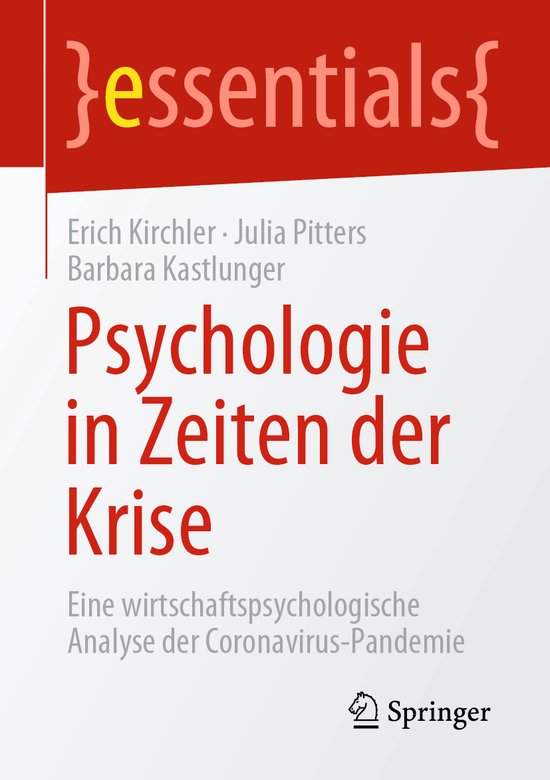 Psychologie in Zeiten der Krise - cover