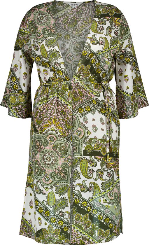 MS Mode Blouse Kimono met print