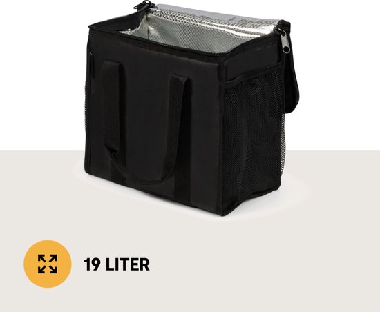 Steamy Bezorgtas - Koeltas - Small - Voor zowel warm als koud houden - 33 x 22 x 33 cm - 19 Liter van Steamy — afbeelding 3