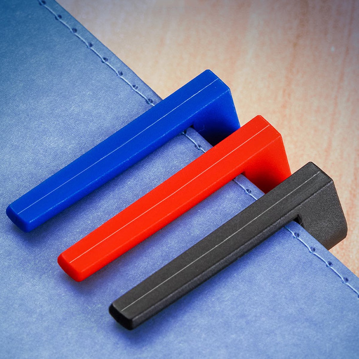 Ainy - Duo Permanente Fineliners watervast - set van 5 markers zwart, blauw & rood fineliner | fine liner manga /anime tekenen | bullet journal stiften | handlettering | Pigment liner | calligraphy pennen — afbeelding 9