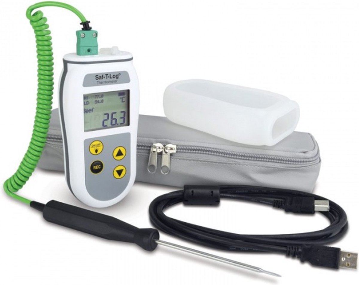 ETI - Saf-T-Log - Registrerende Digitale Thermometer Kit