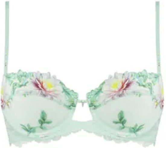 Lise Charmel Lingerie Amour Nymphia Soutien- BH Balconnet vert jade ACH3059