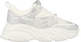 Steve Madden Privy Lage sneakers - Dames - Wit - Maat 41