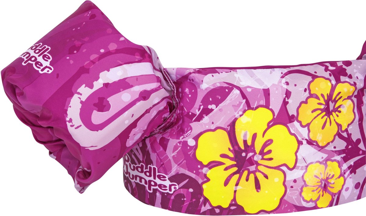 Bestway Puddle Jumper Tropische Bloemen - Verstelbare Zwembandjes voor Kinderen - Draagkracht 15 - 30 kg size — afbeelding 4