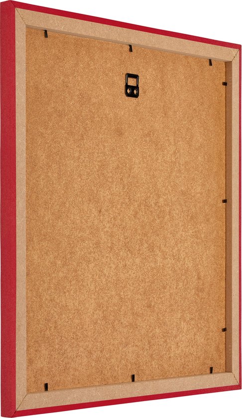Cadre Photo Mura Your Decoration - 25x25cm - Rouge