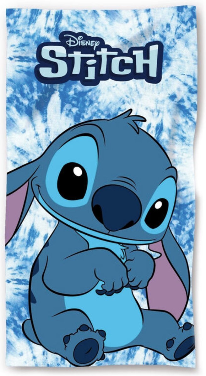 Lilo & Stitch handdoek / strandlaken 70 X 140 cm - polyester