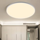 Delaveek-Rond - Triple Proof LED Plafondlamp - Wit - 24W 2700LM- Warm 3000K