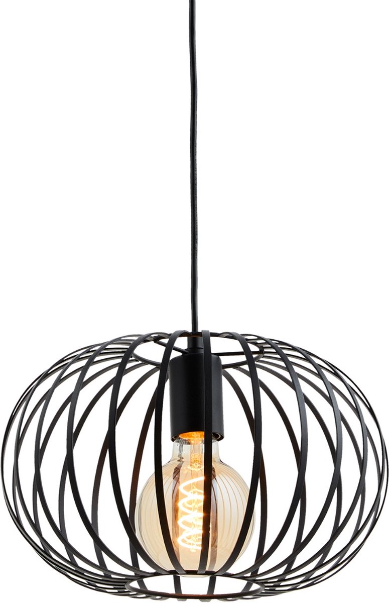 Design hanglamp zwart 30cm Ø- Julia