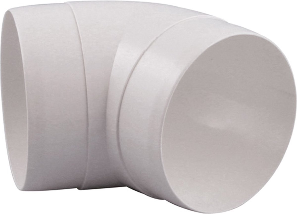 Nedco Bocht 100mm 45 graden wit