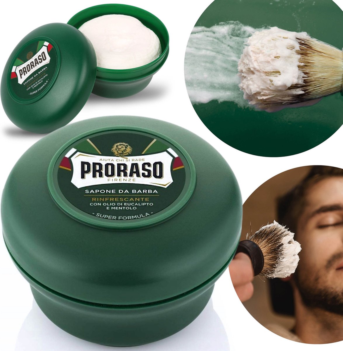 Proraso - Verfrissende Scheerzeepcrème, 150ml