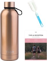 Bouteille Thermos Inox TIGR - Bouteille - 500ML - Or rose