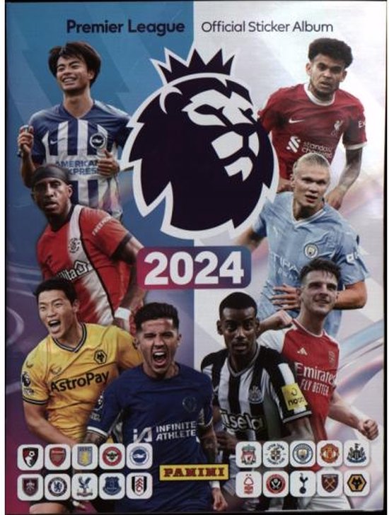 PREMIER LEAGUE 2024 OFFICIAL STICKER ALBUM PANINI Games bol
