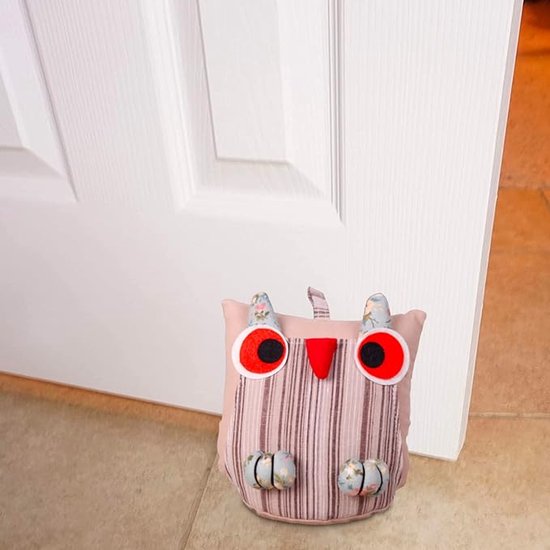 Door stopper for dogs, door stopper, floor bag, weighted door stopper,Deurstop 18 x 16 x 7.5 cm