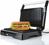 Bol.com Black & Decker BXGR1000E Elektrische mini grill - Contactfrill - 1000W - Zwart aanbieding
