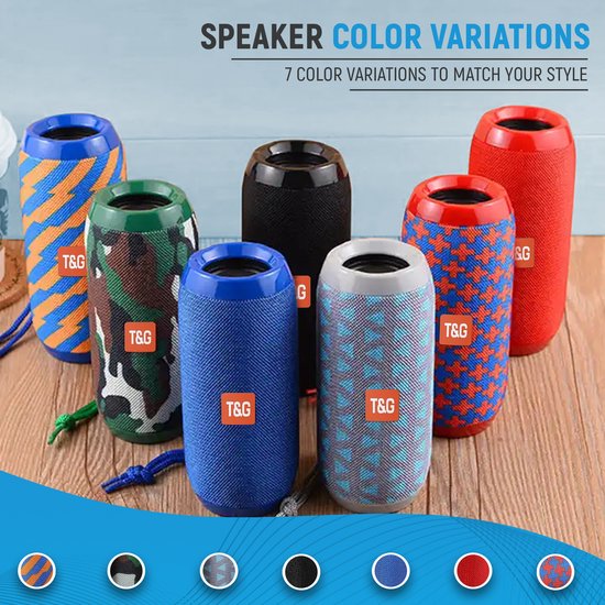 LEAT CODES - bluetooth speaker - bluetooth speaker draadloos- waterproof - LEA22