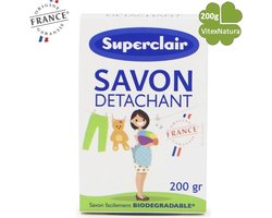 SODA NATRIUM BICARBONAAT 2x200G ZEEP Detachant | Multifunktionale schoonmaakzeep tegen vlekken | Superclair