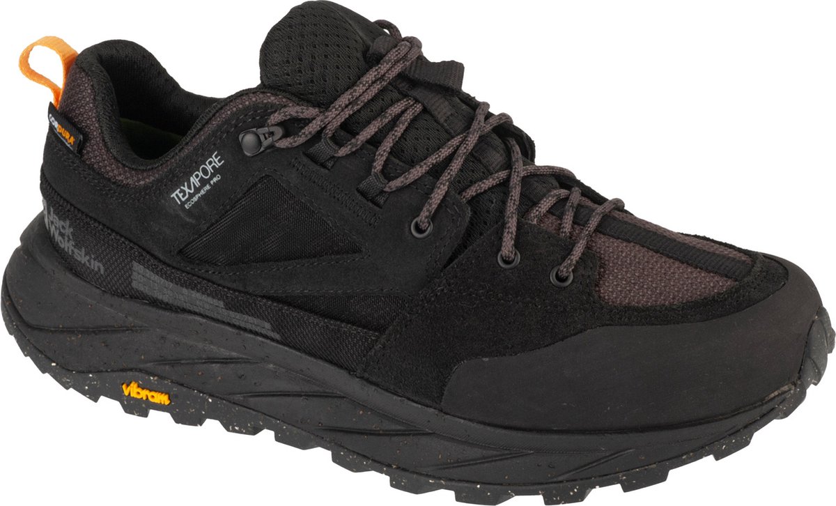 Jack Wolfskin Terraquest Texapore Low M Mannen Trekkingschoenen Grijs