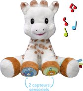Sophie de giraf Touch & Music Knuffel - Kinderspeelgoed met geluid - Kraamcadeau - Babyshower cadeau - Vanaf 10 maanden - 3 Melodieën - Inclusief batterijen
