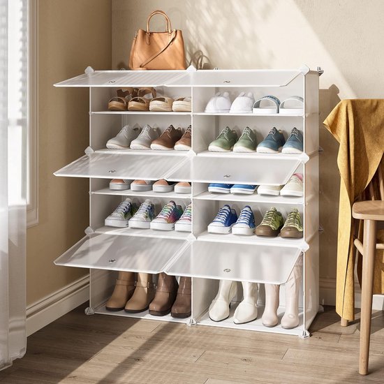 schoenenrek, schoenenopberger, shoe rack, shoe storage, 81D x 30B x 91H ...