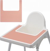 Dutsi - Siliconen Placemat voor IKEA Kinderstoel - Oudroze - BPA-Vrij - Hygiënisch en Duurzaam - Antilop