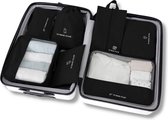 Somstyle Packing Cubes Set 7-Delig - Kleding Organizer Voor Reis Koffer, Backpack en Tas - Zwart