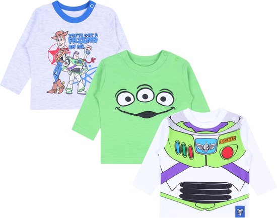 3x Toy Story kleurenblouse DISNEY