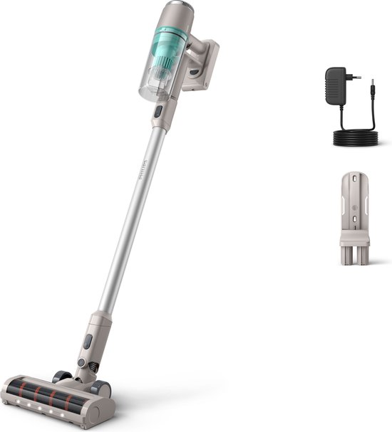 Philips 2000 series XC2012/01 steelstofzuiger & elektrische bezem Batterij/Accu Droog Cyclonisch Zakloos Groen, Grijs