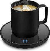 Koffie - Koffieaparaat - Koffieverwarmer - Intelligente bekerwarmer met 2 temperatuurinstellingen - Elektrische koffiewarmer voor kantoor - Perfect cadeau voor thuiskantoor - Drankwarmer voor koffie en melk