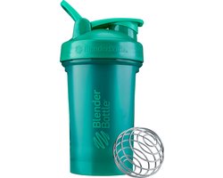 BlenderBottle BlenderBottle ® Classic Loop Pro 590 ml GROEN Shakebeker Shaken zonder klonten en zonder te lekken!