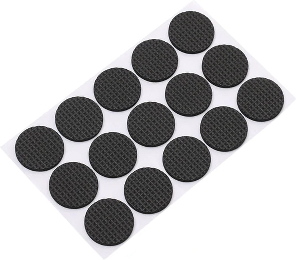 Gadgetpoint - Zelfklevend Meubelvilt - Antislip & Antikras Meubelonderzetters - Vloerbeschermers - Rond 15 stuks 2.5cm