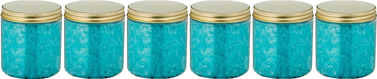 Goedkoopste Badzout Opium - 300 gram - Pot met gouden deksel - set van 6 stuks