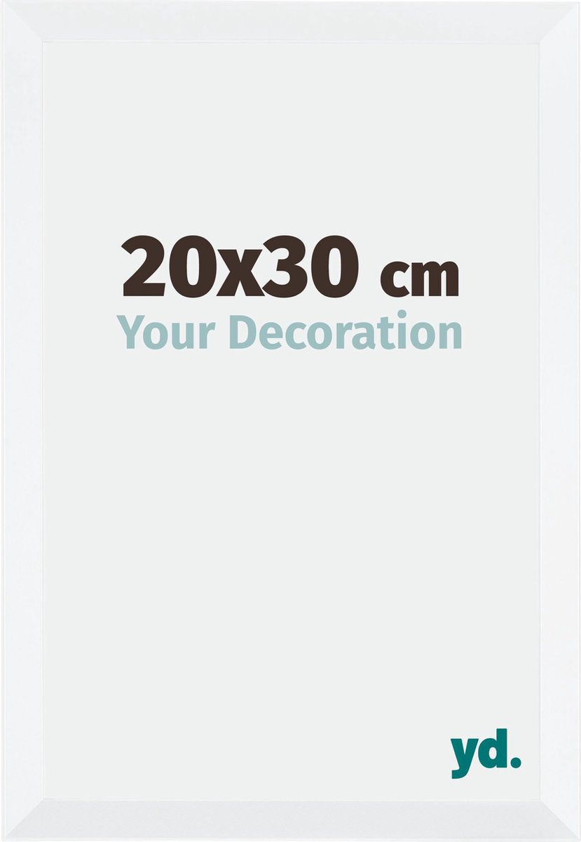 yd. Your Decoration - Fotolijst 20x30 cm - MDF - Wit Mat - Catania